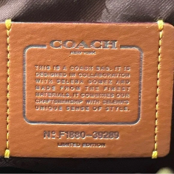 Coach x Selena Gomez Grace Satchel - Picture 12 of 16